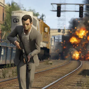 بازی Grand Theft Auto V مخصوص PS5 - بندانگشتی 7