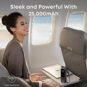 Anker A1695 25000mAh PowerBank With Two USB Type-C Cable - بندانگشتی 11