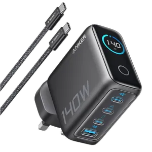 Anker B0DPKP7RD8 140W 4 Port Charger with 1.5m USB-C Cable - بندانگشتی 3