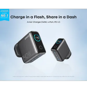 Anker B0DPKP7RD8 140W 4 Port Charger with 1.5m USB-C Cable - بندانگشتی 7