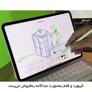 Apple 11-inch IPad Pro 2025 M5 Wi-Fi, 512GB and 12GB RAM, 12MP Camera, Stylus and Keyboard support  - بندانگشتی 21