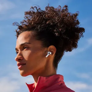  Apple AirPods 4 Bluetooth Headphone With ANC - بندانگشتی 14