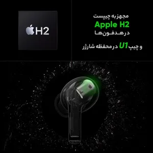 Apple AirPods Pro 2nd Generation Type-C Bluetooth Headphones - بندانگشتی 15