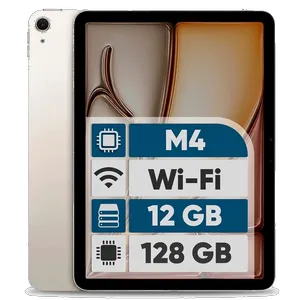 Apple iPad Air 13-inch 2026 M4 Wi-Fi, 128GB and 8GB RAM Tablet, 12MP Main Camera, Stylus and Keyboard Support - بندانگشتی 1