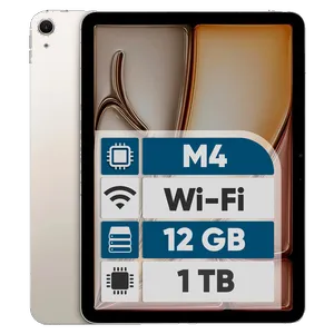 Apple iPad Air 13-inch 2026 M4 Wi-Fi, 1TB and 8GB RAM Tablet, 12MP Main Camera, Stylus and Keyboard Support - بندانگشتی 1