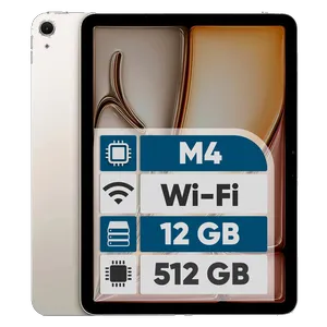 Apple iPad Air 13-inch 2026 M4 Wi-Fi, 512GB and 8GB RAM Tablet, 12MP Main Camera, Stylus and Keyboard Support  - بندانگشتی 3