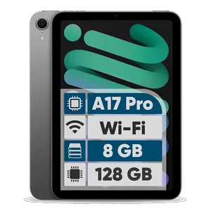 Apple iPad mini 7th Generation 2024 Wi-Fi 8.3 inch Tablet 128GB and 8GB Ram - بندانگشتی 1