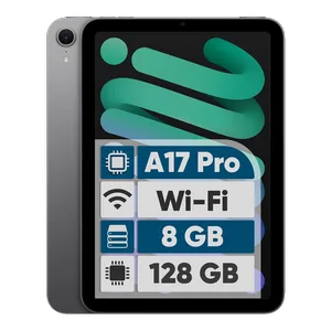 Apple iPad mini 7th Generation 2024 Wi-Fi 8.3 inch Tablet 128GB and 8GB Ram - بندانگشتی 2