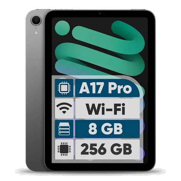 Apple iPad mini 7th Generation 2024 Wi-Fi 8.3 inch Tablet 256GB and 8GB Ram  تبلت 8.3 اینچی اپل مدل iPad Mini 7th Generation 2024 Wi-Fi ظرفیت 256 گیگابایت و رم 8 گیگابایت 