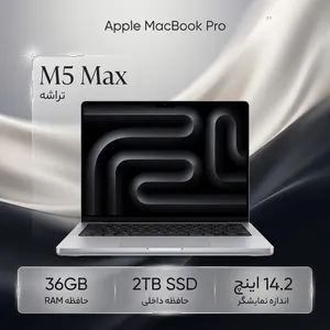 Apple MacBook Pro MGDQ4 2026 LLA-M5 Max-36GB RAM-2TB SSD 14.2 Inch Laptop    - بندانگشتی 2