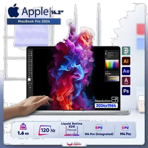 Apple MacBook Pro MX2E3 2024 LLA-M4 Pro-24GB RAM-512GB SSD-Retina 120Hz 14.2 Inch Laptop - بندانگشتی 14