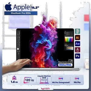 Apple MacBook Pro MX2H3 2024 LLA-M4 Pro-24GB RAM-512GB SSD-Retina 120Hz 14.2 Inch Laptop - بندانگشتی 15