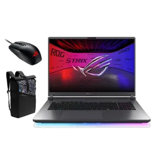 Asus ROG Strix G18 (2025) G815LR-Core Ultra 9 275HX-RTX5070Ti 12GB-64GB DDR5 5600MHz-4TB SSD-WUXGA 144Hz 18 inch Laptop with Bag and Mouse - Customized - بندانگشتی 1