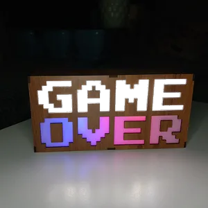 آیکون لایت طرح GAME OVER کد GAS-01 - بندانگشتی 15