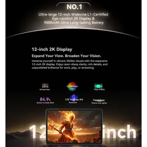 Blackview MEGA 2 12 inch 256GB 24GB RAM Tablet with Keyboard and Stylus Pen - بندانگشتی 26