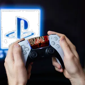 برچسب تاچ پد کنسول پلی استیشن 5 طرح Read dead Redemption 2 Console PS5 مجموعه دو عددی  - بندانگشتی 3