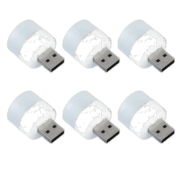 چراغ LED یو اس بی مدل SL.1 بسته 6 عددی