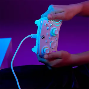  دسته بازی ایکس باکس PDP مدل Afterglow Wave RGB - بندانگشتی 15
