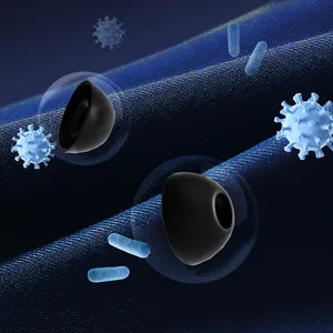 هدفون بلوتوثی برند کیو سی وای مدل T13 ANC2 با نویز کنسلینگ فعال (ANC)، نویز کنسلینگ میکروفون (ENC) و پخش صدای محیطی (Transparency)، درگاه شارژ USB Type-C، با قابلیت اتصال به چند دستگاه، کنترل لمسی، مقاوم در برابر آب و گردوغبار - بندانگشتی 14