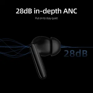 هدفون بلوتوثی برند کیو سی وای مدل T13 ANC2 با نویز کنسلینگ فعال (ANC)، نویز کنسلینگ میکروفون (ENC) و پخش صدای محیطی (Transparency)، درگاه شارژ USB Type-C، با قابلیت اتصال به چند دستگاه، کنترل لمسی، مقاوم در برابر آب و گردوغبار - بندانگشتی 16
