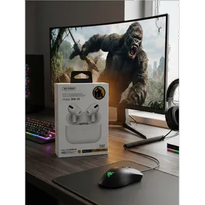 هدفون بلوتوثی دبلیو کی دیزاین مدل True Wireless 31 - بندانگشتی 6
