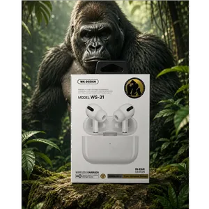 هدفون بلوتوثی دبلیو کی دیزاین مدل True Wireless 31 - بندانگشتی 9