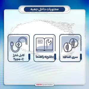 هدفون بلوتوثی گردنی QCY مدل C2 با قابلیت حذف نویز محیطی (ENC)، درگاه شارژ USB Type-C، با قابلیت شارژ سریع، مقاوم در برابر رطوبت و عرق (IPX4) - بندانگشتی 10