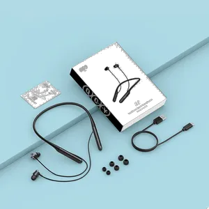 هدفون بلوتوثی گردنی QCY مدل C2 با قابلیت حذف نویز محیطی (ENC)، درگاه شارژ USB Type-C، با قابلیت شارژ سریع، مقاوم در برابر رطوبت و عرق (IPX4) - بندانگشتی 8
