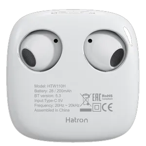هدفون بلوتوثی هترون مدل HTW110H - بندانگشتی 2