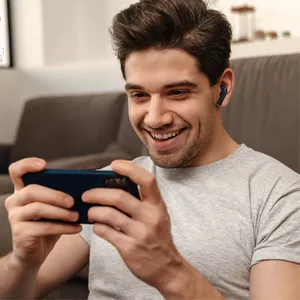 هدفون بلوتوثی هایلو مدل X1 بدون قابلیت نویز کنسلینگ، درگاه شارژ USB Type-C، مقاوم در برابر رطوبت و عرق - بندانگشتی 11