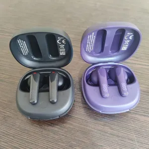 هدفون بلوتوثی کیو سی وای مدل T13X با نویز کنسلینگ میکروفون (ENC)، درگاه شارژ USB Type-C، دارای میکروفون چهارگانه، امکان حذف صدای مزاحم محیط، مقاوم در برابر رطوبت و عرق - بندانگشتی 11