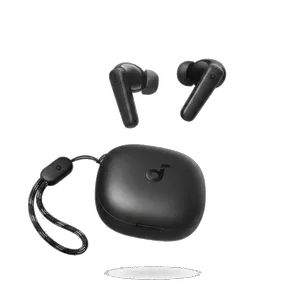 هدفون بلوتوثی مدل SoundCore R50i  بدون قابلیت نویز کنسلینگ، درگاه شارژ USB Type-C، دارای فناوری AI-Enhanced Calls برای کاهش نویز و بهبود مکالمات، مقاوم در برابر رطوبت و عرق - بندانگشتی 1