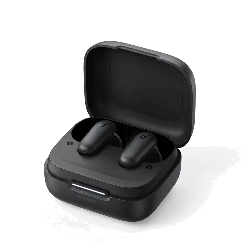 هدفون بلوتوثی انکر مدل R50i NC با حذف نویز فعال (ANC)، درگاه شارژ USB Type-C، باتری قابل شارژ تا 45 ساعت، مقاوم در برابر پاشش آب و گرد و غبار