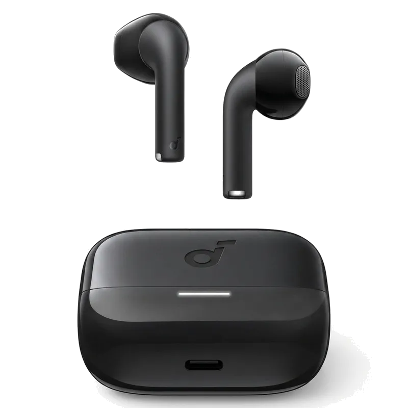 هدفون بلوتوثی انکر مدل Soundcore K20i با نویز کنسلینگ میکروفون (ENC)، درگاه شارژ USB Type-C، دارای کنترل لمسی، مقاوم در برابر پاشش آب با استاندارد