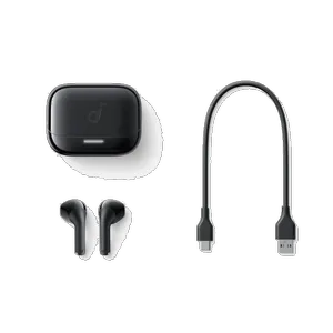 هدفون بلوتوثی انکر مدل Soundcore K20i با نویز کنسلینگ میکروفون (ENC)، درگاه شارژ USB Type-C، دارای کنترل لمسی، مقاوم در برابر پاشش آب با استاندارد - بندانگشتی 6