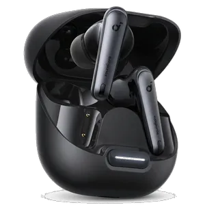 هدفون بلوتوثی انکر مدل Soundcore Liberty 4 NC با نویز کنسلینگ فعال (ANC)، درگاه شارژ USB Type-C، پشتیبانی از فرمان لمسی، مقاوم در برابر پاشش آب - بندانگشتی 1
