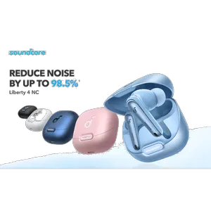 هدفون بلوتوثی انکر مدل Soundcore Liberty 4 NC با نویز کنسلینگ فعال (ANC)، درگاه شارژ USB Type-C، پشتیبانی از فرمان لمسی، مقاوم در برابر پاشش آب - بندانگشتی 11