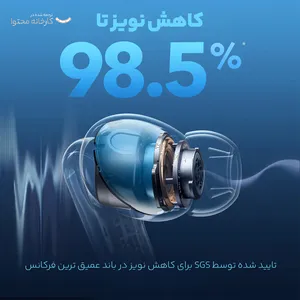 هدفون بلوتوثی انکر مدل Soundcore Liberty 4 NC با نویز کنسلینگ فعال (ANC)، درگاه شارژ USB Type-C، پشتیبانی از فرمان لمسی، مقاوم در برابر پاشش آب - بندانگشتی 17