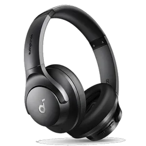 هدفون بلوتوثی انکر مدل Soundcore Q20i با نویز کنسلینگ فعال (ANC)، درگاه شارژ USB Type-C، دارای 2 میکروفون داخلی و 2 میکروفون خارجی، پشتیبانی از صدای Hi-Res از طریق کابل AUX - بندانگشتی 1