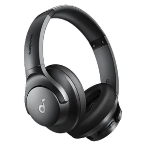هدفون بلوتوثی انکر مدل Soundcore Q20i با نویز کنسلینگ فعال (ANC)، درگاه شارژ USB Type-C، دارای 2 میکروفون داخلی و 2 میکروفون خارجی، پشتیبانی از صدای Hi-Res از طریق کابل AUX - بندانگشتی 3
