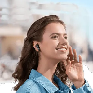 هدفون بلوتوثی انکر مدل SoundCore R50i A3949 بدون قابلیت نویز کنسلینگ، درگاه شارژ USB Type-C، دارای فناوری AI-Enhanced Calls برای کاهش نویز و بهبود مکالمات، مقاوم در برابر رطوبت و عرق - بندانگشتی 15