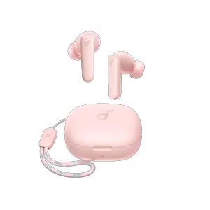 هدفون بلوتوثی انکر مدل SoundCore R50i A3949 بدون قابلیت نویز کنسلینگ، درگاه شارژ USB Type-C، دارای فناوری AI-Enhanced Calls برای کاهش نویز و بهبود مکالمات، مقاوم در برابر رطوبت و عرق - بندانگشتی 4
