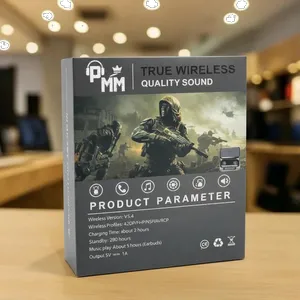 هدفون بلوتوثی پی ام ام مدل PM1OO - بندانگشتی 2