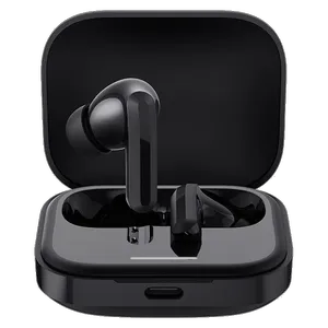 هدفون بلوتوثی شیائومی مدل Redmi Buds 5 با نویز کنسلینگ فعال (ANC)، درگاه شارژ USB Type-C، دارای نشانگر روی محفظه شارژ - بندانگشتی 1