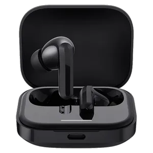 هدفون بلوتوثی شیائومی مدل Redmi Buds 5 با نویز کنسلینگ فعال (ANC)، درگاه شارژ USB Type-C، دارای نشانگر روی محفظه شارژ - بندانگشتی 3