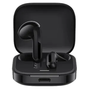 هدفون بلوتوثی شیائومی مدل Redmi Buds 6 Active با نویز کنسلینگ میکروفون (ENC)، درگاه شارژ USB Type-C، دارای دو میکروفون با قابلیت حذف نویز، پشتیبانی از فرمان لمسی، مقاوم در برابر رطوبت و عرق (IPX4) - بندانگشتی 2