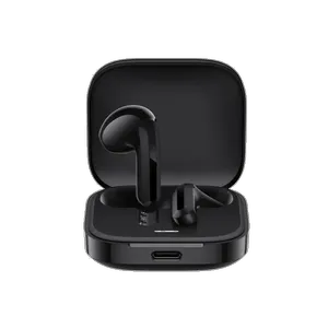 هدفون بلوتوثی شیائومی مدل Redmi Buds 6 Active با نویز کنسلینگ میکروفون (ENC)، درگاه شارژ USB Type-C، دارای دو میکروفون با قابلیت حذف نویز، پشتیبانی از فرمان لمسی، مقاوم در برابر رطوبت و عرق (IPX4) - بندانگشتی 3