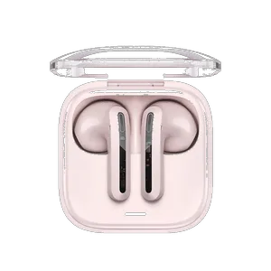 هدفون بلوتوثی شیائومی مدل Redmi Buds 6 Active با نویز کنسلینگ میکروفون (ENC)، درگاه شارژ USB Type-C، دارای دو میکروفون با قابلیت حذف نویز، پشتیبانی از فرمان لمسی، مقاوم در برابر رطوبت و عرق (IPX4) - بندانگشتی 7