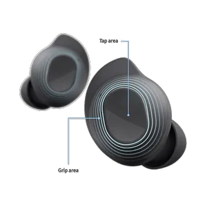 هدفون بلوتوثی سامسونگ مدل Galaxy Buds FE با نویز کنسلینگ فعال (ANC)، درگاه شارژ USB Type-C، دارای میکروفون دوگانه، مقاوم در برابر رطوبت و عرق - بندانگشتی 12