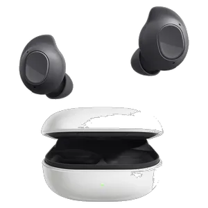 هدفون بلوتوثی سامسونگ مدل Galaxy Buds FE با نویز کنسلینگ فعال (ANC)، درگاه شارژ USB Type-C، دارای میکروفون دوگانه، مقاوم در برابر رطوبت و عرق - بندانگشتی 3